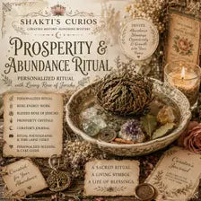 Personalized Prosperity & Abundance Ritual | Living Rose of Jericho | Reiki Energy Blessing