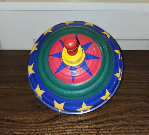 Pam | Vintage Humming Top Spirit Companion | Intuitively Curated Child Spirit Vessel