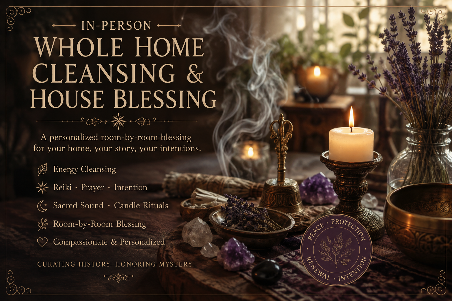 In-Person Whole Home Cleansing & House Blessing